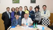 Вместе с членами жюри после открытого урока