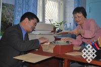 Тувинский центр монголоведения посетил коллега из Монголии