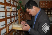 Тувинский центр монголоведения посетил коллега из Монголии