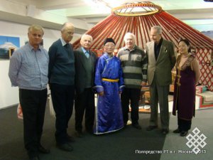 Тувинский чай на тувинской выставке в Москве