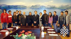 Визит делегации Тувинского госуниверситета в Китай