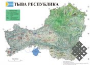Японский исследователь Масахико Тодорики опубликовал карту Тувы на тувинском языке