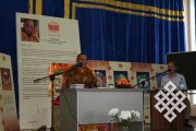 В Тувинском госуниверситете прошел диспут, посвященный 80-летию Его Святейшества Далай-ламы XIV